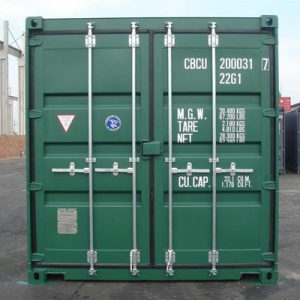 Shipping Container Type 2 Doors