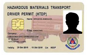Hazmat Transport Driver Permit