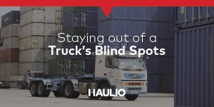 Staying out of a Truck's Blind Spots