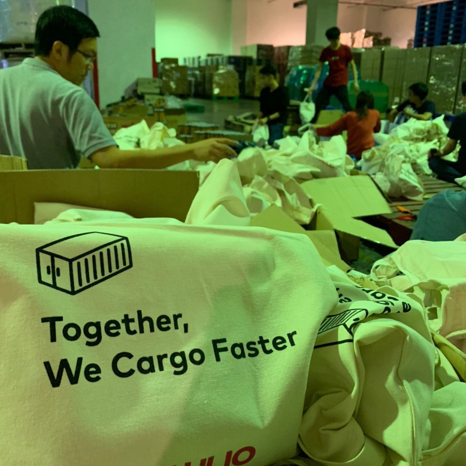 Haulio Christmas CSR 2019 - Packing of Goodie Bags
