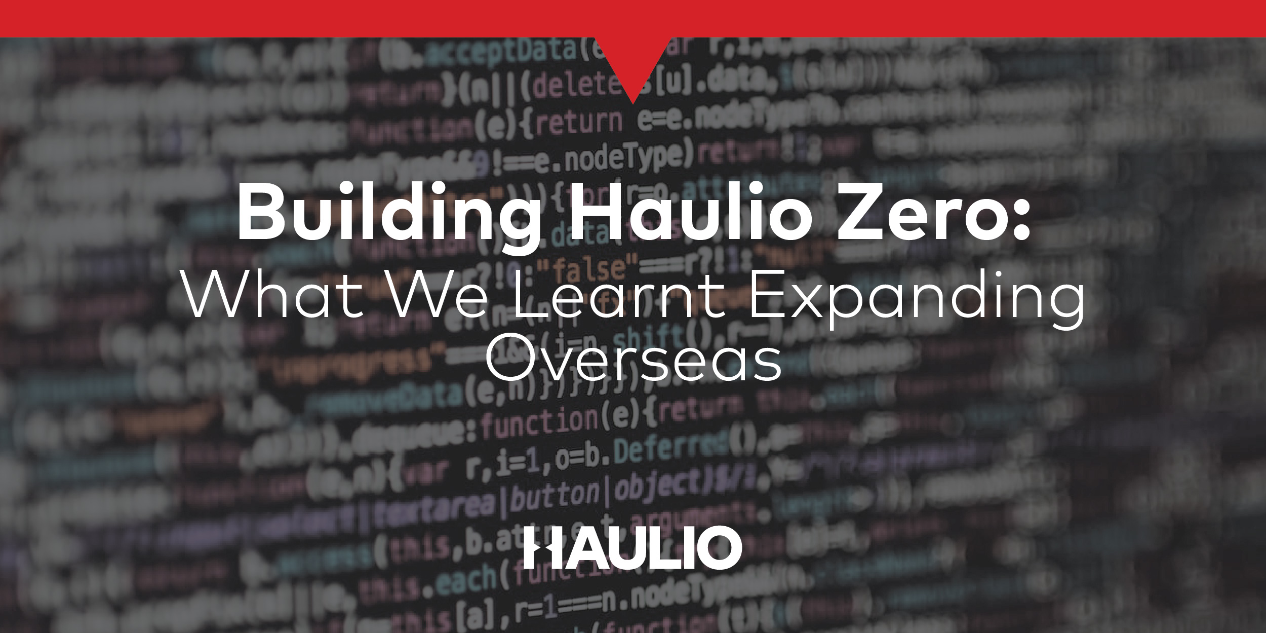 Building Haulio Zero