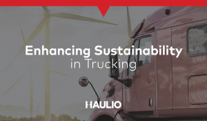 Enhancing Sustainability in Trucking